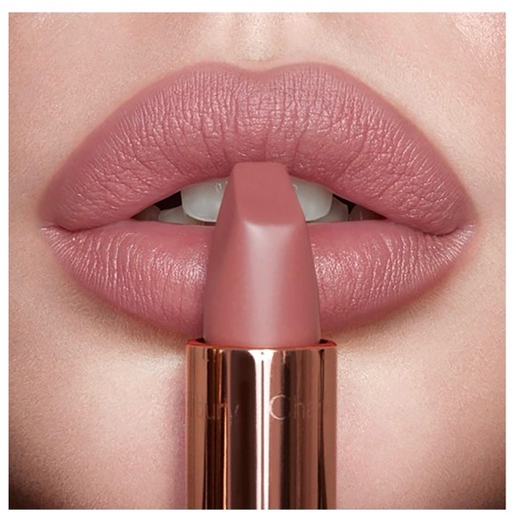 Matte Revolution Lipstick PILLOW TALK mini New in Box. (Nude pink) - Picture 5 of 6